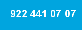 922 441 07 07